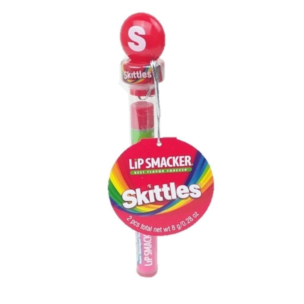 Skittles Candy Lip Smacker Set Green Apple Wild
